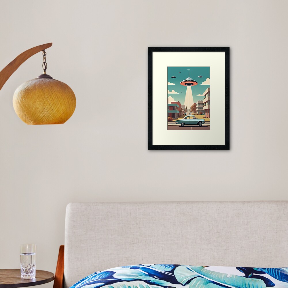 Item preview, Framed Art Print designed and sold by eXtraHumans.