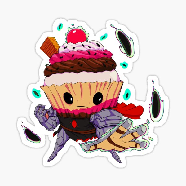 Dark Cupcake Lord Sticker