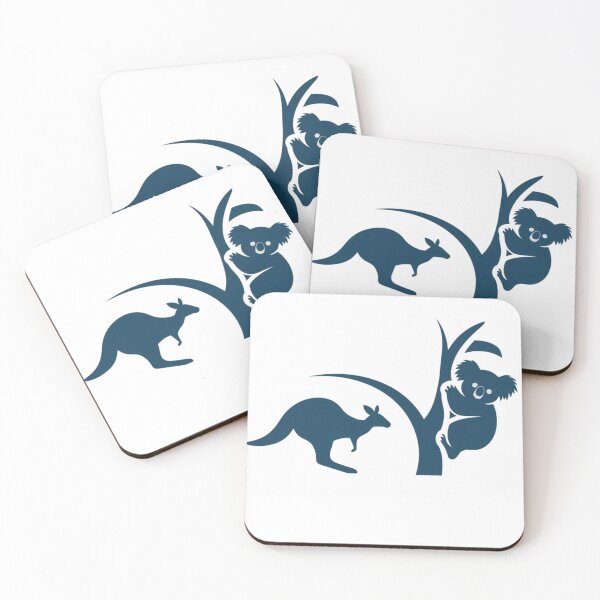 Item preview, Aussie Kangaroo And Koala Australian Symbol Animals Wildlife Outback Marsupial Down Under  designed and sold by Cr320.