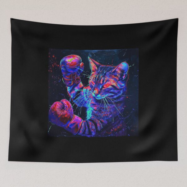 Item preview, Boxer cat, Boxing Kitten, Sport Cat designed and sold by CreativeArts-S.