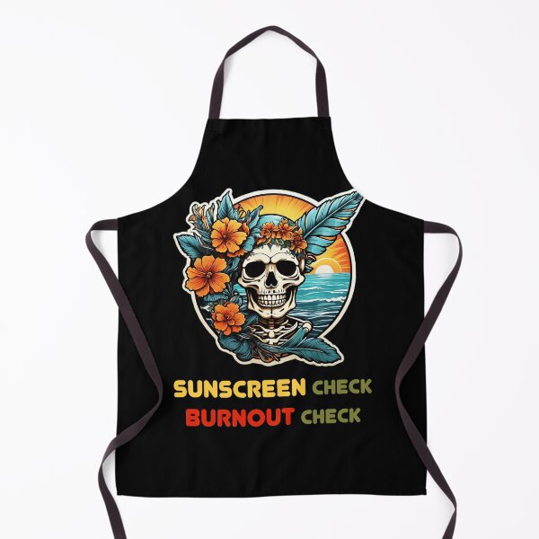 Item preview, Workaholic Person on a Beach - Sunscreen and Burnout designed and sold by Ridiculam Toga.
