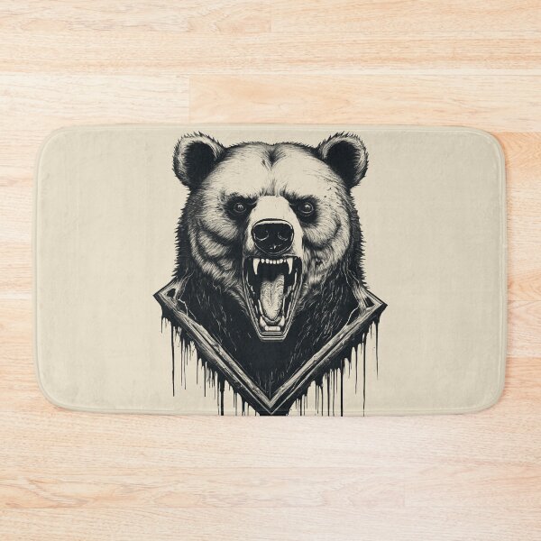 Item preview, Creepy Horror Grizzly Bear designed and sold by DreamCraze.