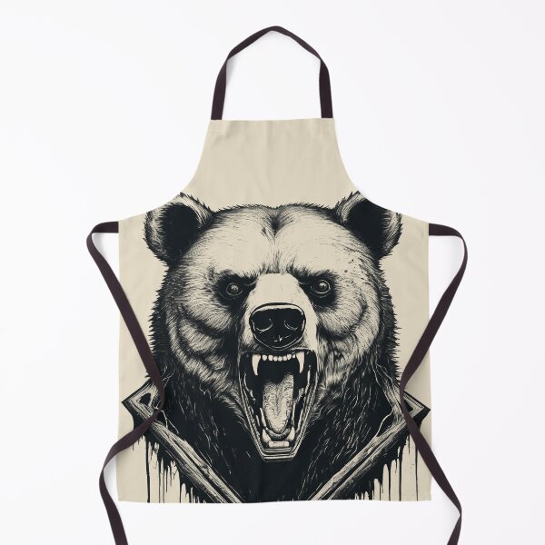 Item preview, Creepy Horror Grizzly Bear designed and sold by DreamCraze.