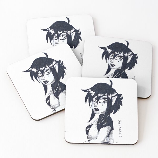 Item preview, Goth elf girl designed and sold by ghsart224.