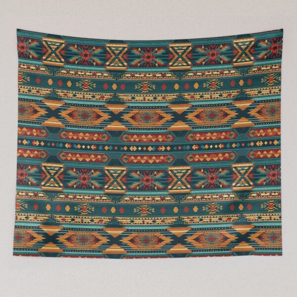Item preview, Indian pattern in boho style. Abstract South American pattern. Drawing in Wild West style. designed and sold by SculpterioShop.