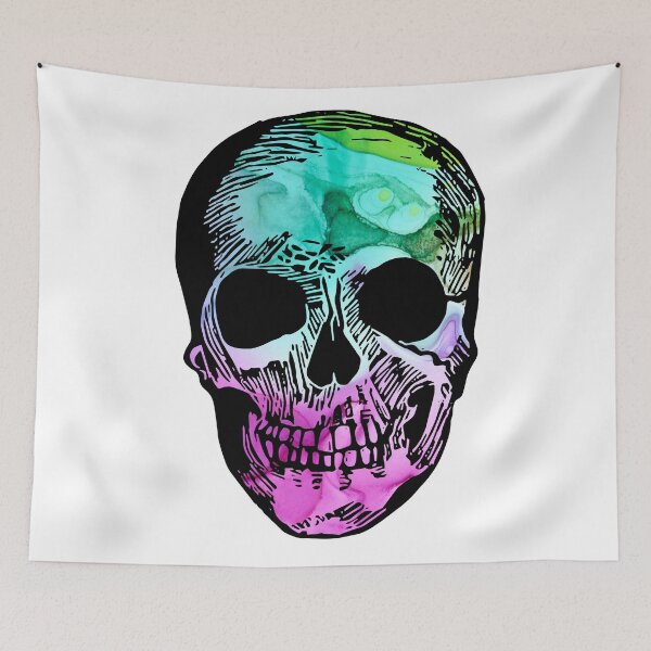 Item preview, Boho Skull I designed and sold by dawnyoungart.