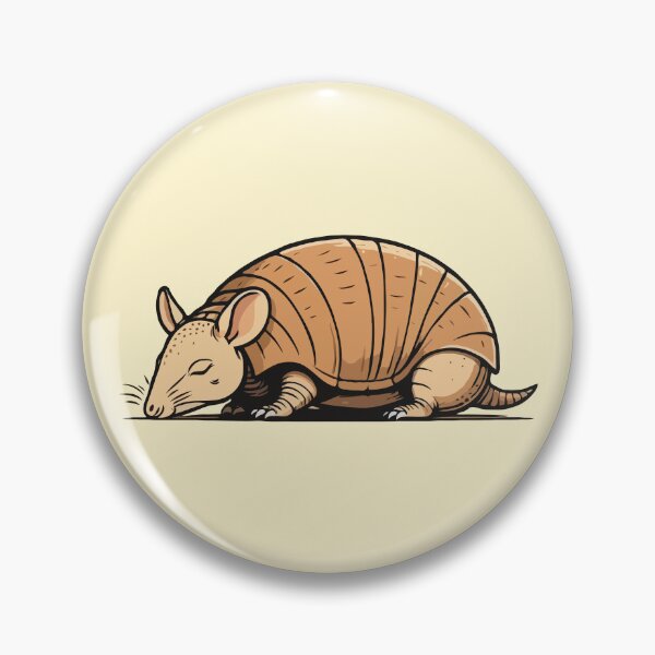 Item preview, Cute Sleeping Armadillo, Nap Master. designed and sold by twisted-dot.
