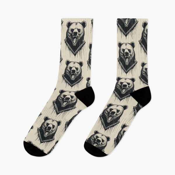 Item preview, Creepy Horror Grizzly Bear designed and sold by DreamCraze.