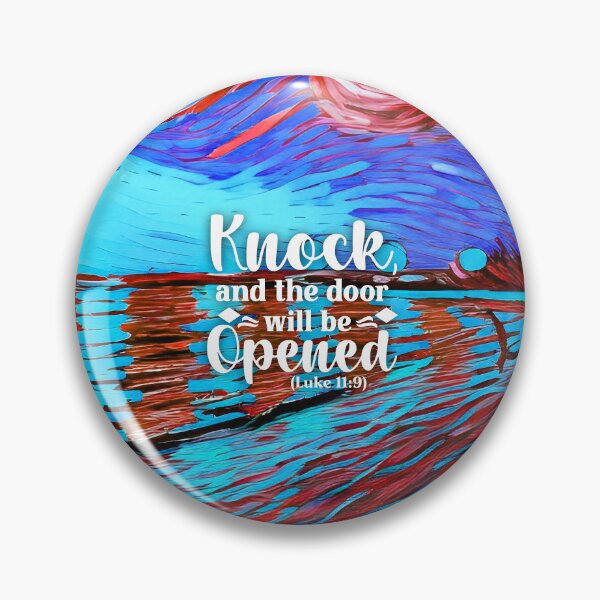 Item preview, Bible Verses About Healing - Luke 11:9 - Preppy Abstract Beach Painting designed and sold by SpartanDStore.