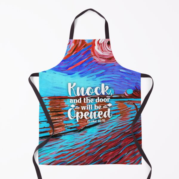 Item preview, Bible Verses About Healing - Luke 11:9 - Preppy Abstract Beach Painting designed and sold by ZenReiArt.