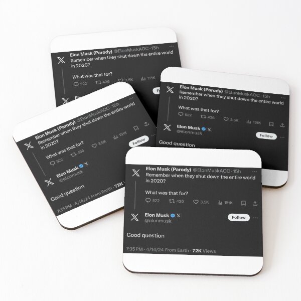 Item preview, elon musk tweets 2024 designed and sold by cloudzer0000.