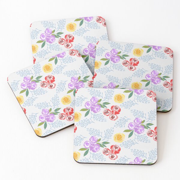 Item preview, Vibrant Vintage Roses designed and sold by papierquarell.