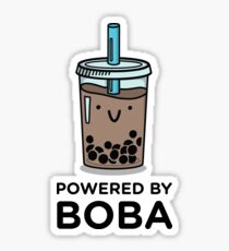 Powered by BOBA Sticker