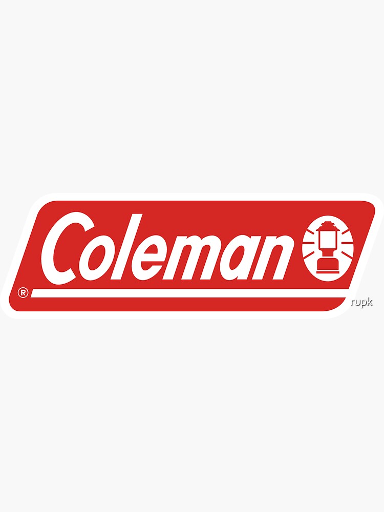 Thumbnail 3 of 3, Sticker, Coleman logo designed and sold by rupk.