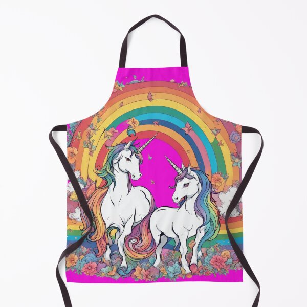 Item preview, Unicorn couple with rainbow designed and sold by JackFreestone.