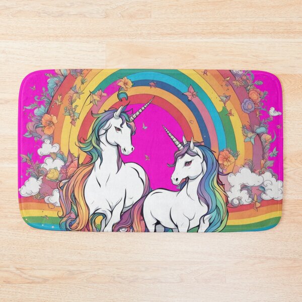 Item preview, Unicorn couple with rainbow designed and sold by JackFreestone.