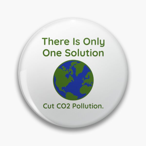 Item preview, There is only one solution cut CO2 pollution  designed and sold by Rachel the Artist .
