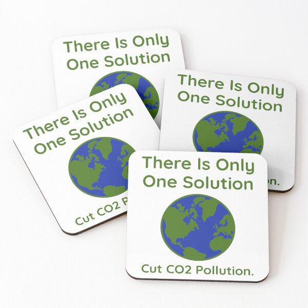 Item preview, There is only one solution cut CO2 pollution  designed and sold by Rachel the Artist .