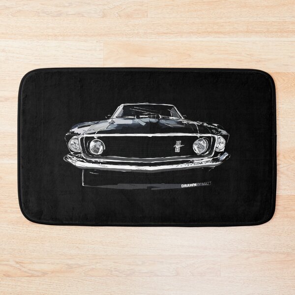 Item preview, Ford Mustang Fastback Drawing designed and sold by DrawnByMatt.