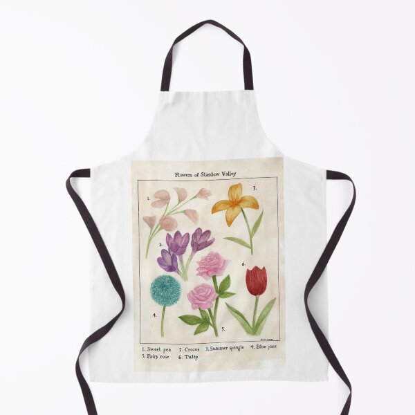 Item preview, Flowers of Stardew Valley flora and fauna print designed and sold by hollyisnotanart.