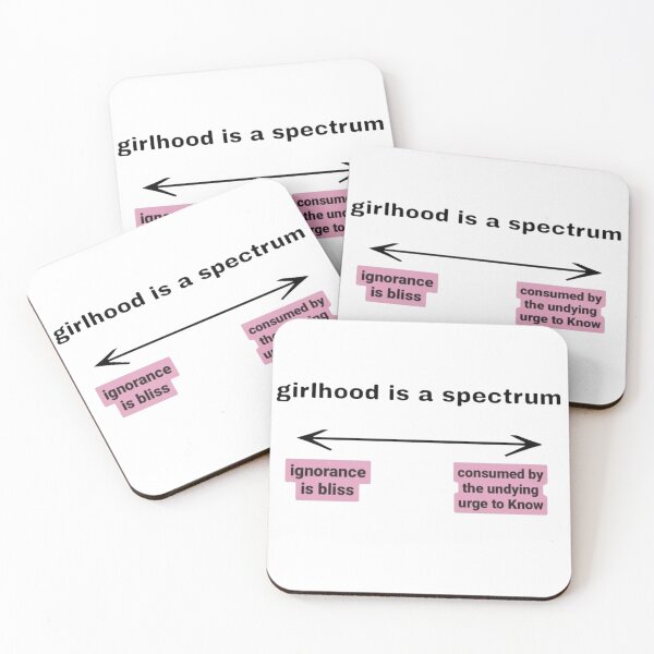 Item preview, girlhood is a spectrum designed and sold by cloudzer0000.