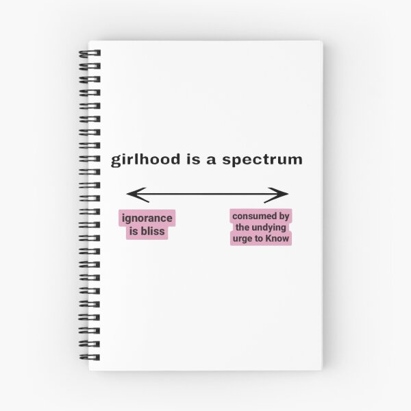Item preview, girlhood is a spectrum designed and sold by cloudzer0000.