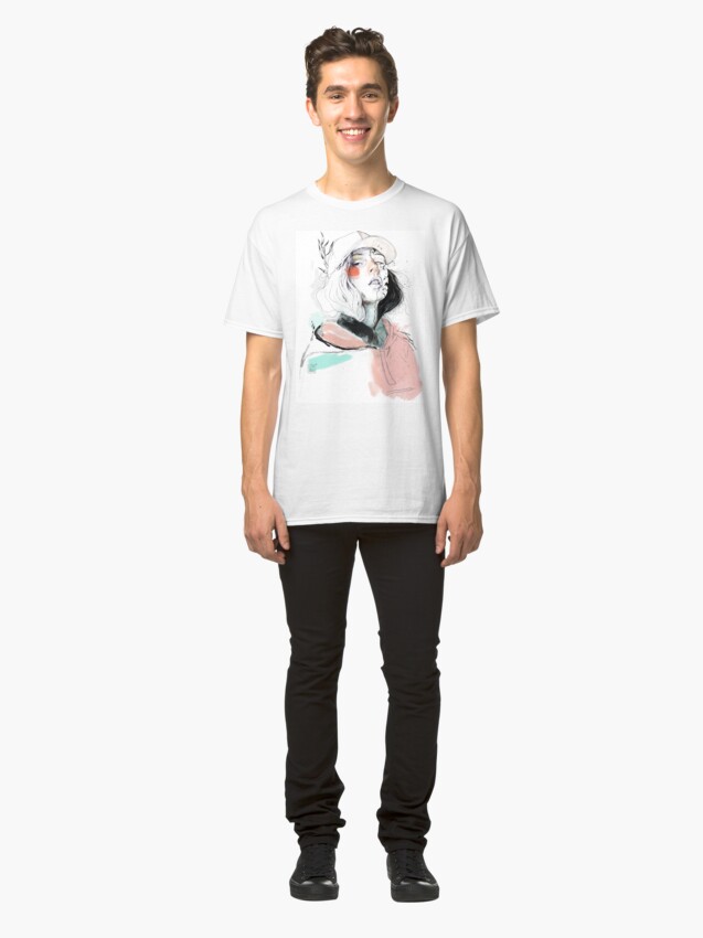 Alternate view of COLLABORATION ELENA GARNU / JAVI CODINA Classic T-Shirt
