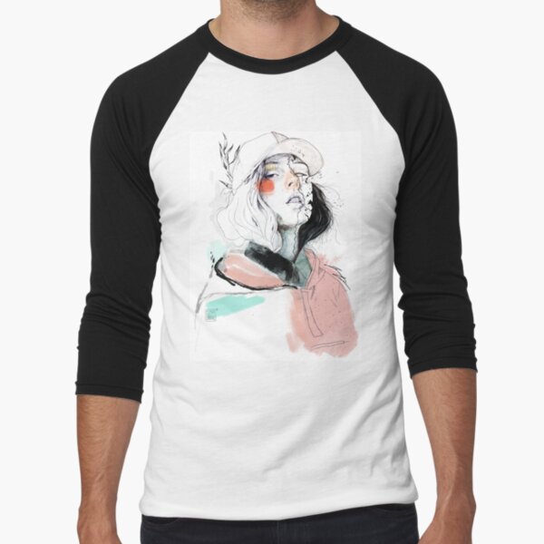 COLLABORATION ELENA GARNU / JAVI CODINA Baseball ¾ Sleeve T-Shirt