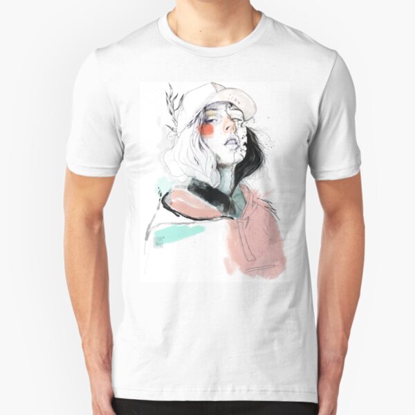 COLLABORATION ELENA GARNU / JAVI CODINA Slim Fit T-Shirt