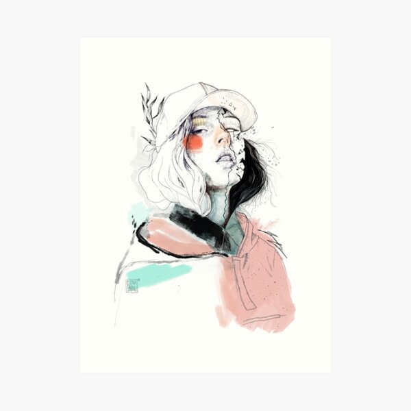 COLLABORATION ELENA GARNU / JAVI CODINA Art Print