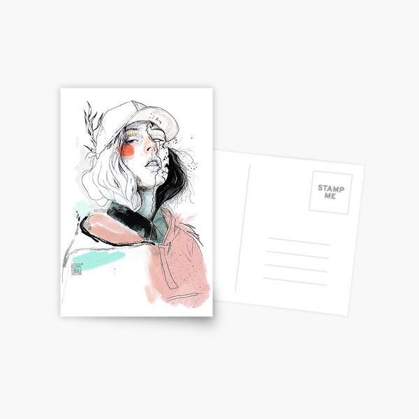 COLLABORATION ELENA GARNU / JAVI CODINA Postcard
