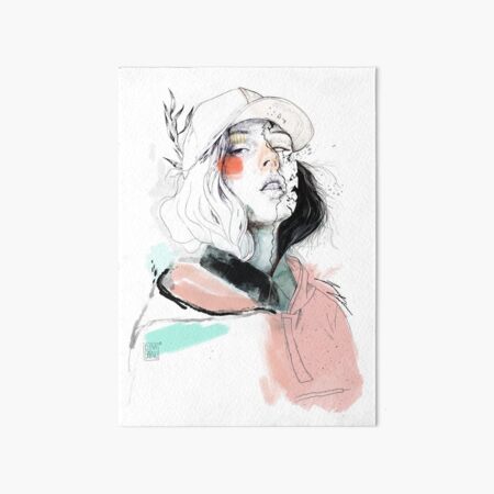 COLLABORATION ELENA GARNU / JAVI CODINA Art Board Print