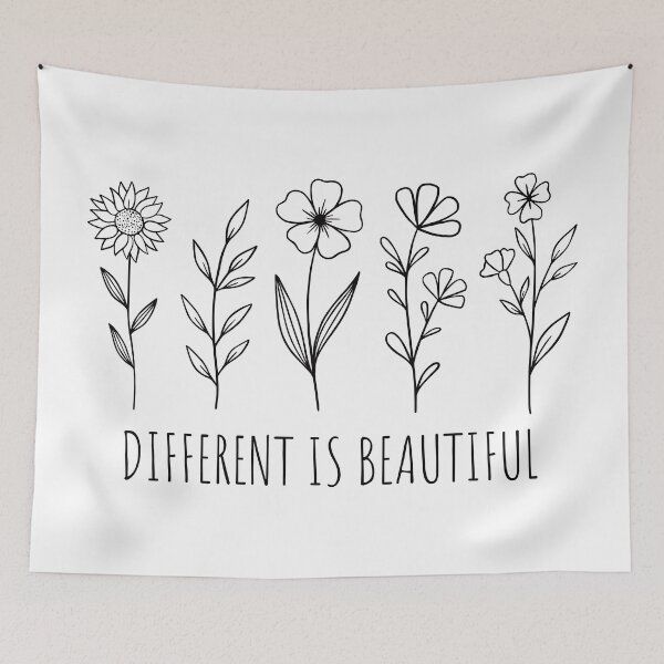 Item preview, Different is beautiful designed and sold by DesignCosmos.