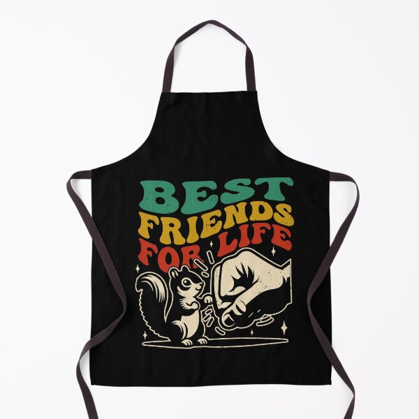 Item preview, Best Friends For Life Squirrel Fist Bump Retro designed and sold by elderberry.