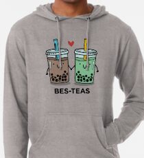 Sudadera con capucha ligera Juego de palabras BES-TEAS