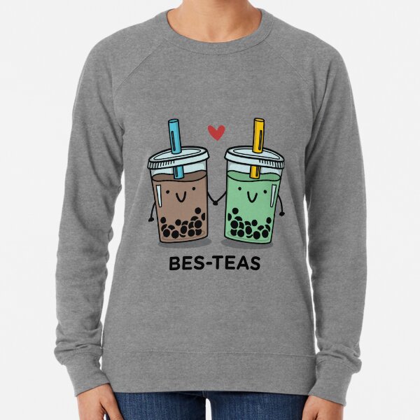 BES-TEAS pun Lightweight Sweatshirt