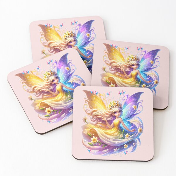 Item preview, A magical rainbow fairy, fantasy art designed and sold by LoneAngel.