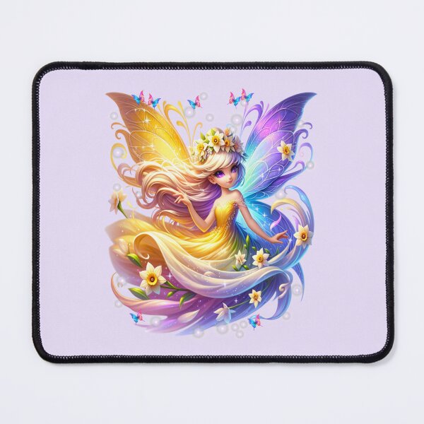 Item preview, A magical rainbow fairy, fantasy art designed and sold by LoneAngel.