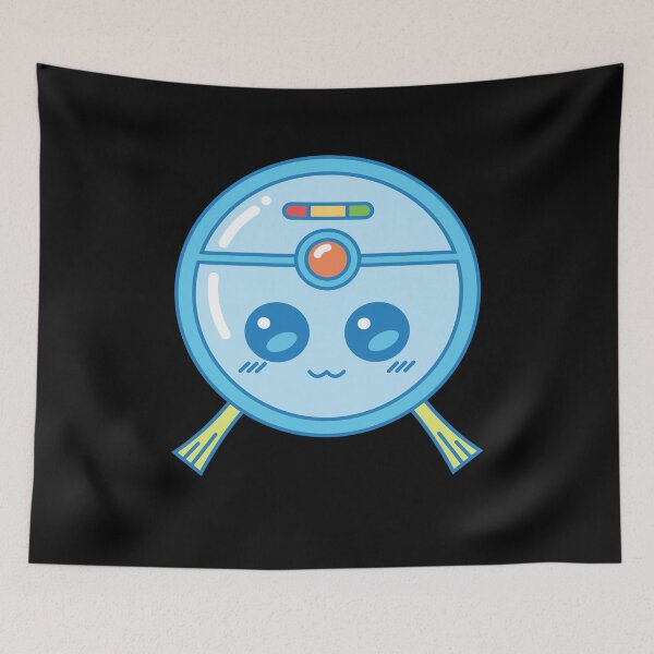 Item preview, Cute Robot Vacuum Cleaner Kawaii designed and sold by MooonTees.