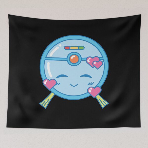Item preview, Adorable Kawaii Vacuum Robot designed and sold by MooonTees.