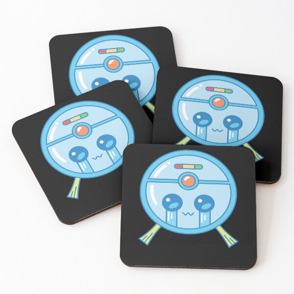 Item preview, Sad Robot Vacuum Cleaner Kawaii designed and sold by MooonTees.