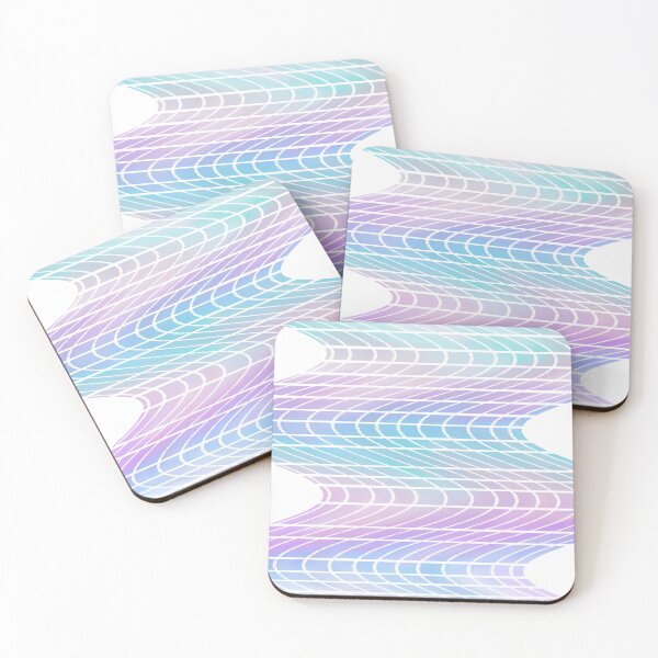 Item preview, Rippled Pastels on White  designed and sold by JaygiesDesign.