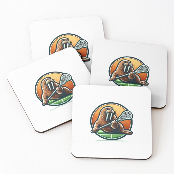Item preview, Lacrosse Walrus  designed and sold by SportsMomsRock.