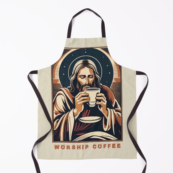 Item preview, Worship Coffee Jesus Caffeine Lover designed and sold by DreamCraze.