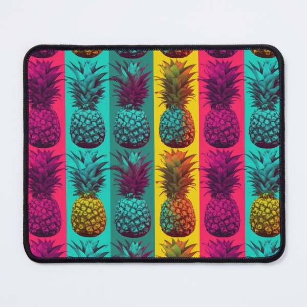 Item preview, Pineapples in pop art style. Fruit multicolored pattern. Bright juicy pop art with pineapples. designed and sold by SculpterioShop.
