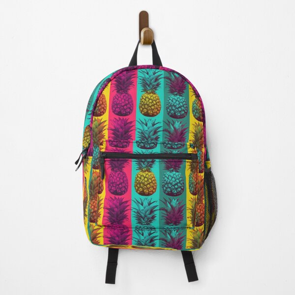 Item preview, Pineapples in pop art style. Fruit multicolored pattern. Bright juicy pop art with pineapples. designed and sold by SculpterioShop.