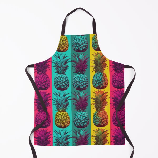 Item preview, Pineapples in pop art style. Fruit multicolored pattern. Bright juicy pop art with pineapples. designed and sold by SculpterioShop.