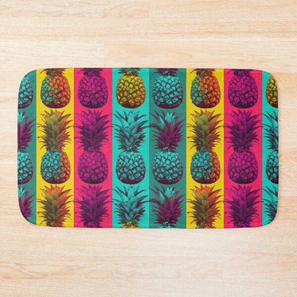 Item preview, Pineapples in pop art style. Fruit multicolored pattern. Bright juicy pop art with pineapples. designed and sold by SculpterioShop.