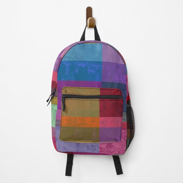 Item preview, Abstract grunge textured multi-colored random pixel geometric design designed and sold by ArtistSunny.