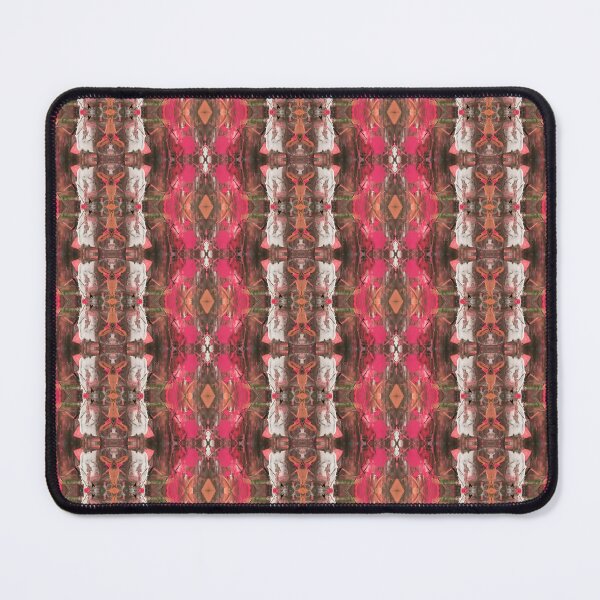 Item preview, Salmon Pink Boho Kaleidoscope Pattern designed and sold by Artistestella.